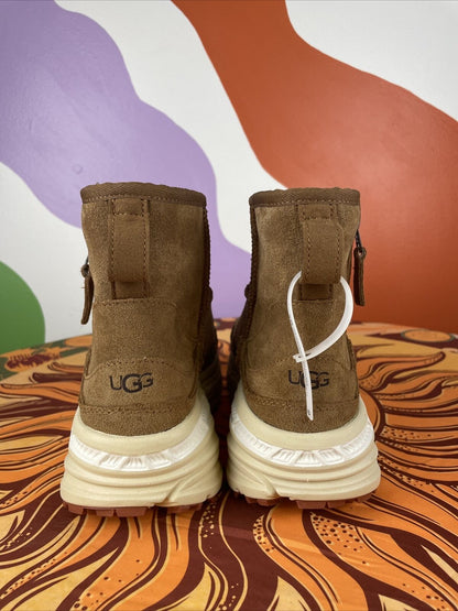 UGG Insulated Boots Men’s 6.5 Chestnut Suede Waterproof