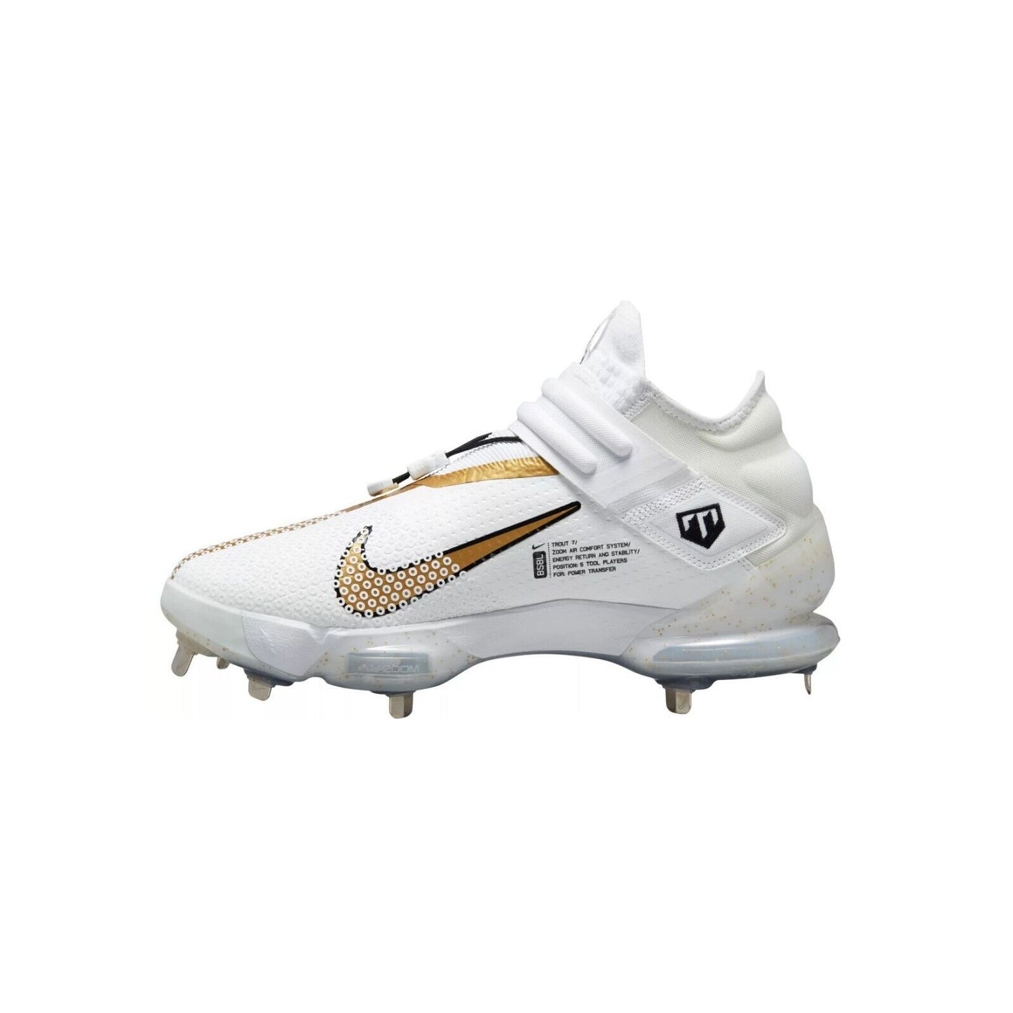 Nike Force Zoom Trout Mens 7.5 Metal Baseball Cleats