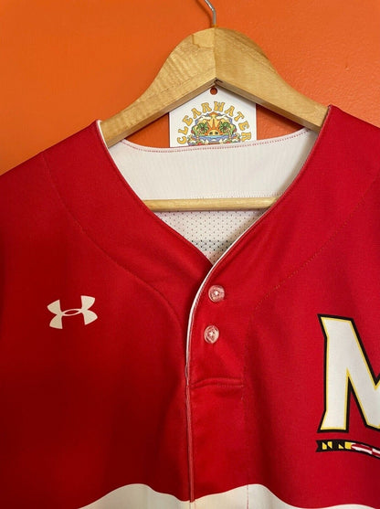 Maryland Terrapins Baseball Jersey UA Large