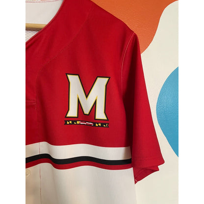 Maryland Terrapins Baseball Jersey UA Large